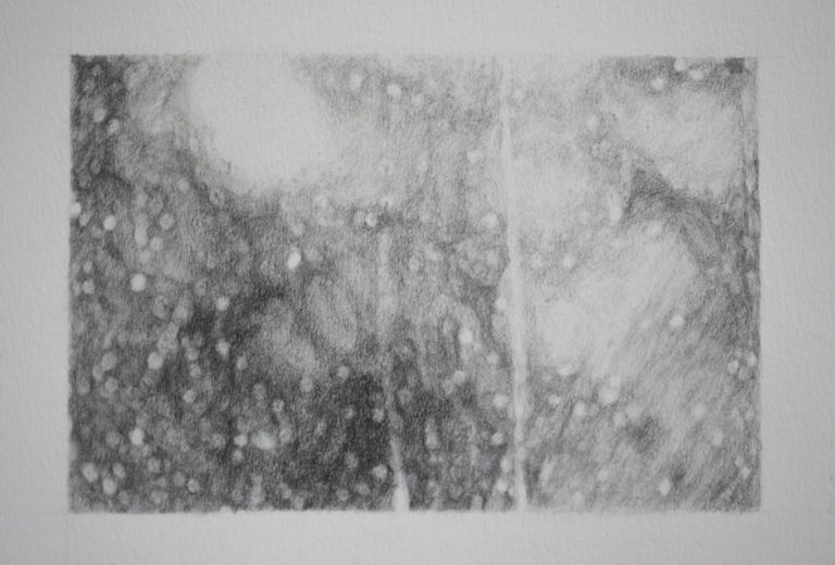 Graphite on paper, 14.8 x 21 cm