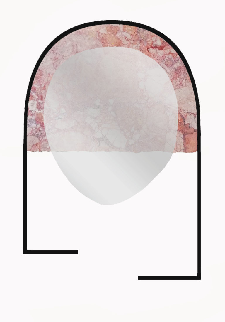 PRESENT pink mirror