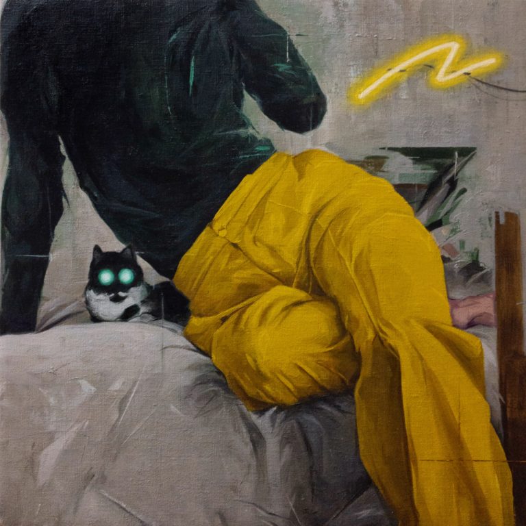 Exit K-Hole -
Oil on canvas -
50x50cm